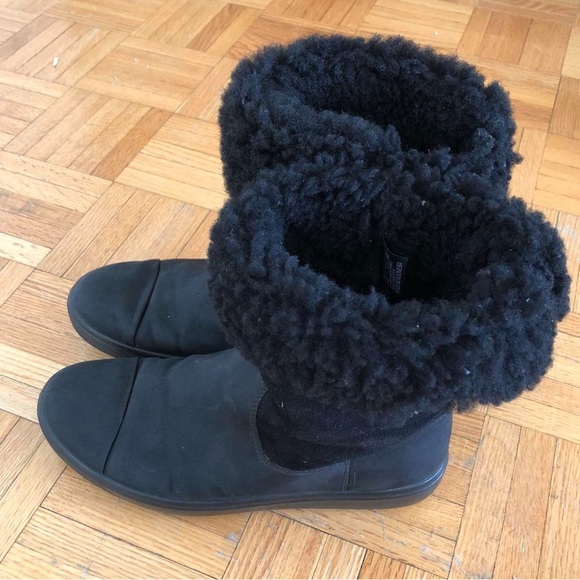 ECCO leather Nubuck women’s boots - Picture 3 of 4